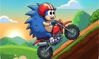 Blue Hedgehog Hill Dash Ride