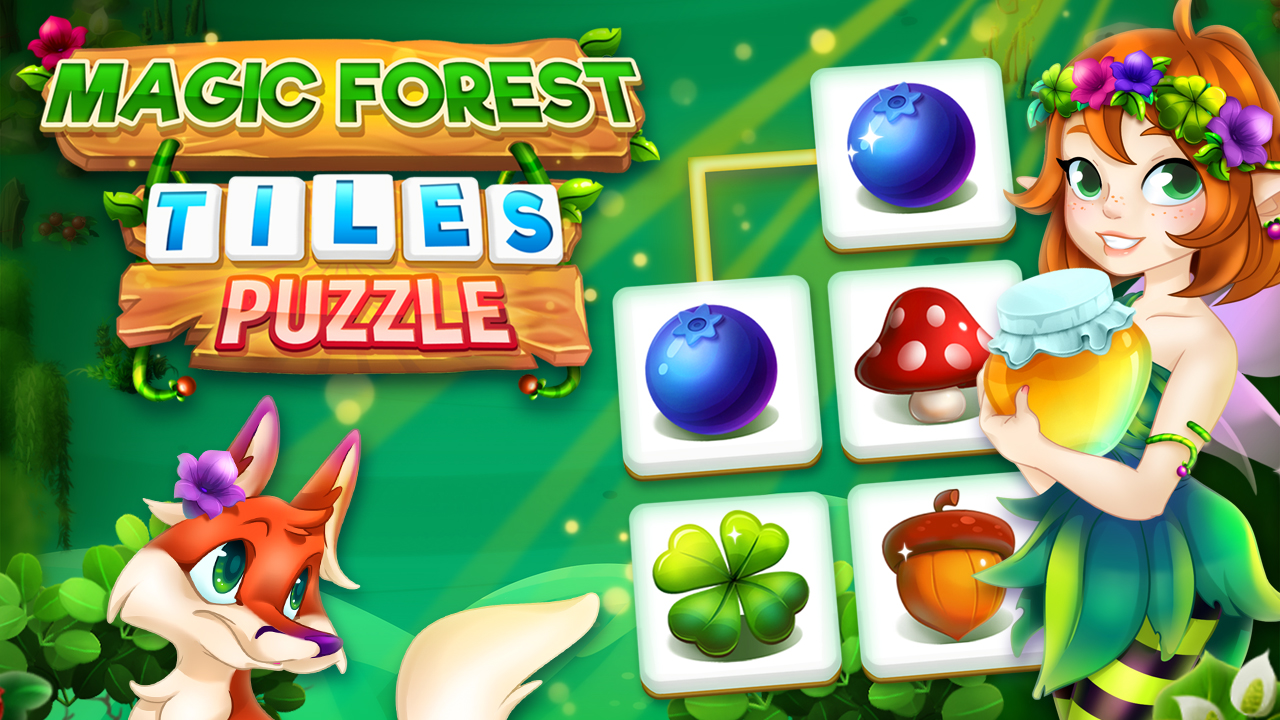 Magic Forest Tiles Puzzle
