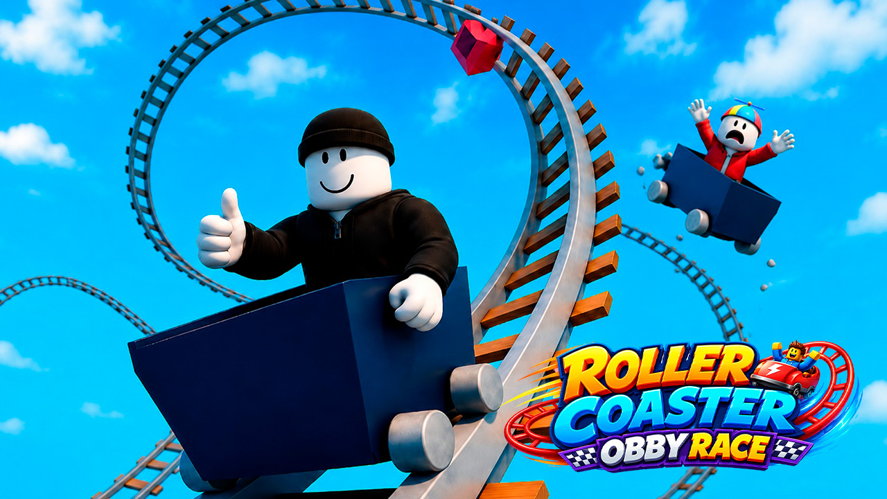 Roller Coaster: Obby Race