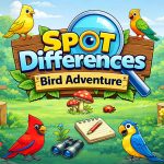 Spot Differences Bird Adventure